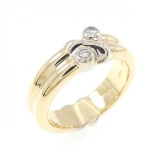 Tiffany & Co. Yellow Gold (18K) White Gold (18K) Band Ring (Pre-Owned)