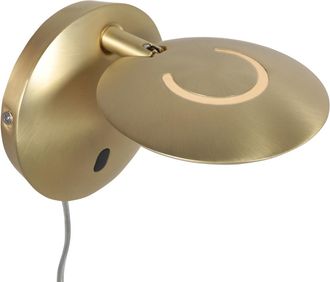 Steinhauer Aplique De Pared - Lat&oacute;n - Zenith2 - Pl&aacute;stico Metal - &Oslash; 15cm