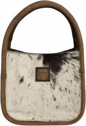 StS Ranchwear Womens Genuine Full Grain Leather Satchel Bag In Cowhide