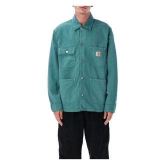 Carhartt Work in Progress Walter Chore Coat - male - Carhartt Wip - Light Jackets - Green - XS - Jackets