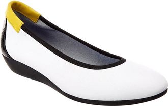 Arche Onely Leather & Suede Flat