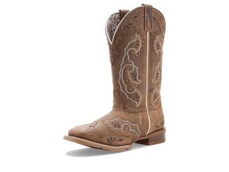 Laredo Lottie Womens Boots Sand : 8.5 B - Medium, Leather