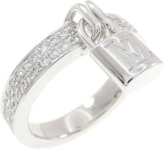 Louis Vuitton White Gold (18K) Band Ring (Pre-Owned)