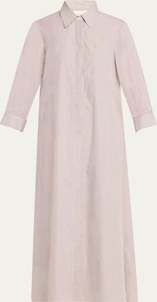 TWP Jennys Striped Maxi Shirtdress