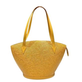 Louis Vuitton Pre-owned Shoulder Bags, female, Yellow, Size: ONE SIZE Pre-owned Vintage Shoulder Bag
