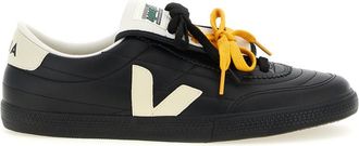 Veja Black Logo Sneakers