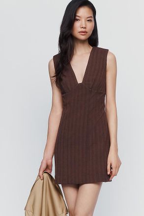 Maeve Plunge Mini Dress