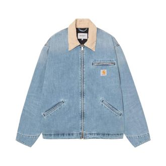 Carhartt Work in Progress OG Detroit Jacket - Heren - Spijkerjassen - Blauw - L - Katoen - Jassen