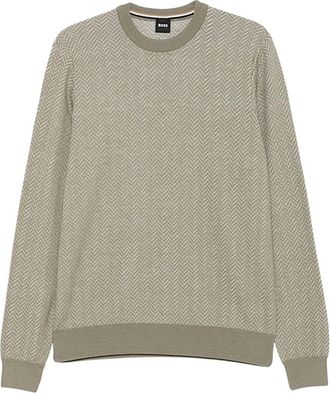 HUGO BOSS Uomo, Maglie, Verde, XL, new