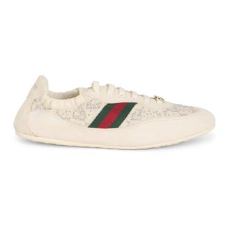 Gucci Sneakers, female, Beige, Size: 6 US Sneakers Shift GG Crystal