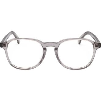 Retro Superfuture 52mm Round Optical Frames in Grey at Nordstrom Rack
