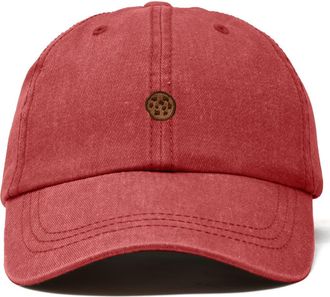 Dalix Cookie Dad Cap in Washed Red at Nordstrom