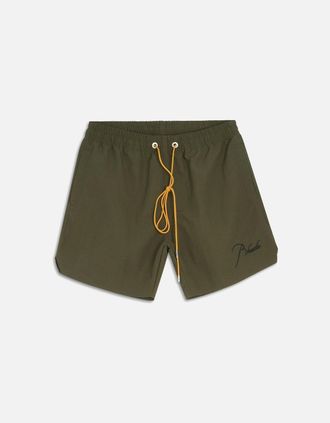 Rhude Mens RADIATOR SWIMSHORTS - Green - Size: 35/34/32
