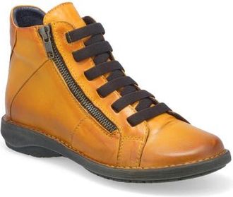 Miz Mooz Preslee Ankle Boot in Ochre Antique at Nordstrom, Size 10.5-11Us