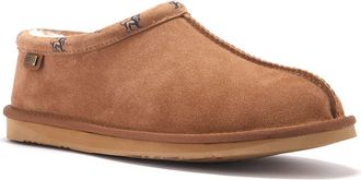 Australia Luxe Outback Genuine Shearling Ankle Slipper in Chestnut at Nordstrom Rack, Size 12