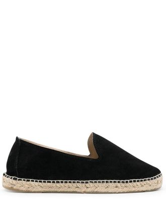 Maneb&igrave; round toe espadrilles - Black