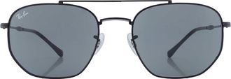 Ray-Ban Blue Classic Irregular Unisex Sunglasses RB3707 9257R5 57
