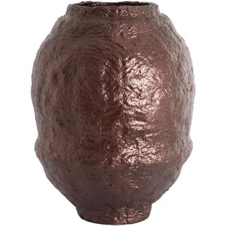 Light & Living Vasos Light & Living Leano Met&aacute;lico Berenjena - &Oslash;45x60 Cm