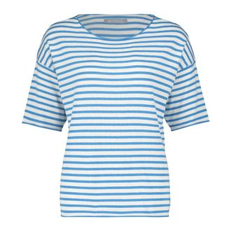 Betty & Co Dames, Truien, Blauw, Maat: 2XL