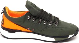 Barracuda Groen/Oranje Tissue Schoenen - Heren - Sneakers - Groen - 41 EU - Schoenen