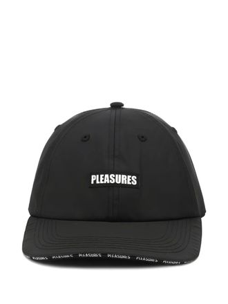Pleasures logo-embroidered cap - unisex - Nylon - One Size - Black