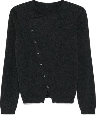 Less Cardigan in cashmere - Grigio