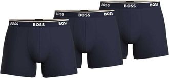 HUGO BOSS Heren Boxershort (Pakket van 3) (Marine)
