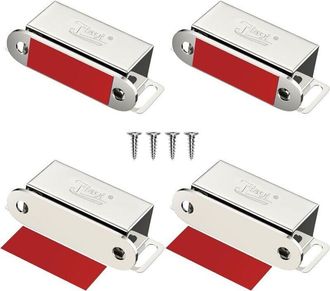 OEM Soporte Magn&eacute;tico Para Puertas De Armarios, Juego De 4, Potentes Imanes De Acero Inoxidable, Cierre Magn&eacute;tico, Cierre Magn&eacute;tico Para Muebles, Cajones,