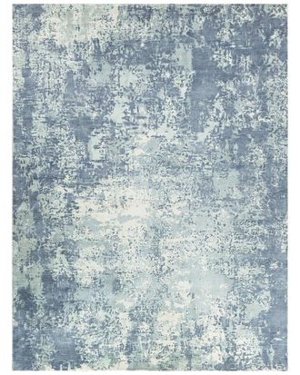 Exquisite Rugs Laguna Hand Loomed Wool/Bamboo Silk Area Rug