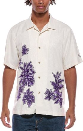 Tommy Bahama Hibiscus Vibrations Silk Camp Shirt