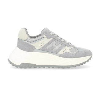 Hogan Stijlvolle Veterschoenen - Dames - Sneakers - Grijs - 40 EU - Schoenen