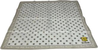 Fendi Pre-owned Scarves, female, Gray, Size: ONE SIZE Pre-owned Canvas Scarf