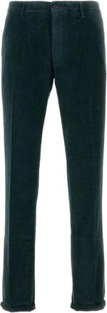 Incotex Tailored Fit Corduroy Trousers With Zip