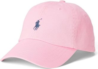 Ralph Lauren Light Pink Logo Baseball Hat