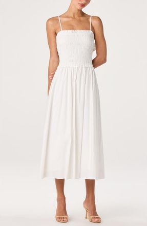 ASTR the Label Harper A-Line Dress in White at Nordstrom, Size X-Large