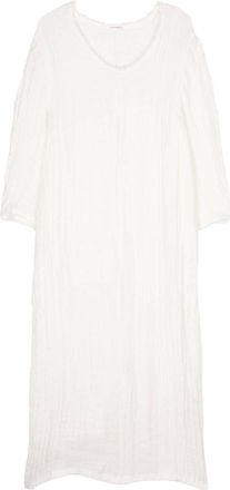By Malene Birger Miolla linen dress - women - Organic Linen - 36 - White