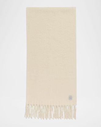 Toteme Fuzzy Alpaca-Blend Scarf