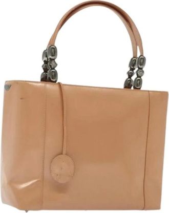 Dior Pre-owned Handbags, female, Beige, Size: ONE SIZE Pre-owned Vintage Hand Bag