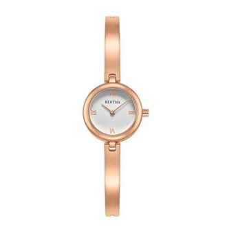 Bertha Sunglasses Lola Ladies Quartz Watch in Rose Gold at Nordstrom