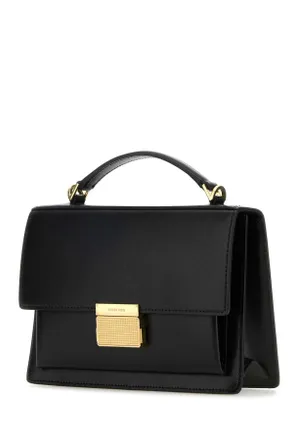 Golden Goose Womens Black Leather Venezia Handbag Cow Borse A Mano