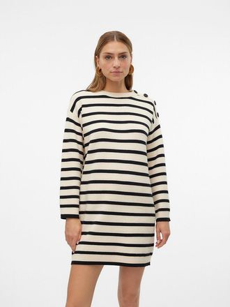 Vero Moda Kort, gestreepte jurk