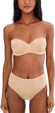 Cosabella Lisciante Strapless Bra Womens Bra Sabbia : 34DD, Elastane/Polyamide