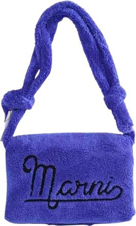 Marni Pre-owned Shoulder Bags, female, Blue, Size: ONE SIZE Pre-owned Shoulder Bag