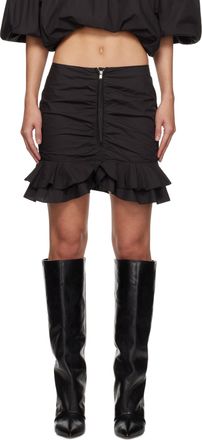 スカート ALEXANDER MCQUEEN Woman Skirt Black 824715QJADK 1000 Alexander Mcqueen Black skirts - Black - Women | 824715QJADK1000