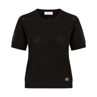 Yes-Zee Maglia Girocollo - - Knitwear - Donna - Nero - M