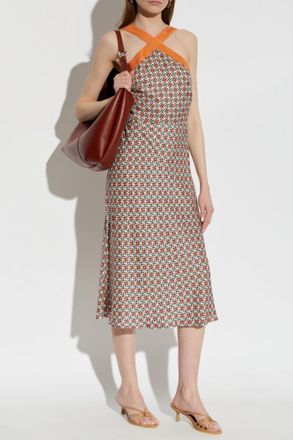 Paul Smith Patterned Off-shoulder Dress, Womens, Multicolour