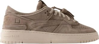 D.A.T.E. D.a.t.e. - Torneo Sneakers - Heren - Schoenen - Beige - Maat: 43 EU Katoen