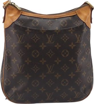 Louis Vuitton Odeon Monogram Canvas Brown Canvas Handbag (Pre-Owned)