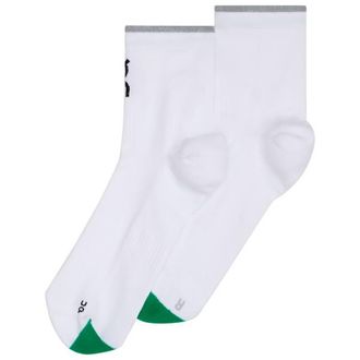 On Elite Run Sock Mid Laufsocken - Unisex | wei&szlig;