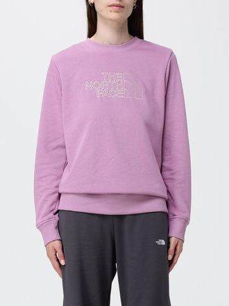 The North Face Felpa girocollo Drew Peak Light in cotone con logo ricamato